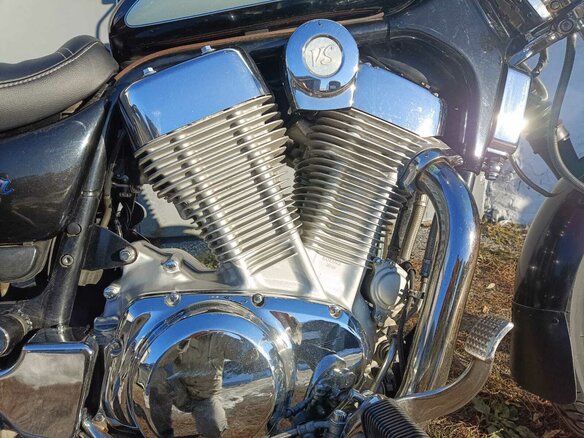 1992 Suzuki Intruder VS 1400, чёрный, 480000 рублей - вид 4