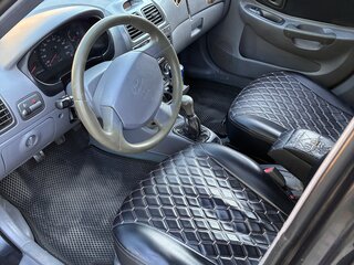 2008 Hyundai Accent ТагАЗ II, чёрный, 410000 рублей, вид 4