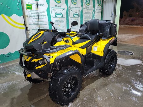 2015 BRP Can-Am Outlander MAX 1000R LTD, жёлтый, 1260000 рублей, вид 3