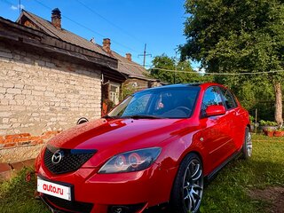 2005 Mazda 3 I (BK), красный, 290000 рублей, вид 1