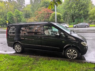 2008 Mercedes-Benz Viano Extra Long L3 I (W639), чёрный, 1800000 рублей, вид 4