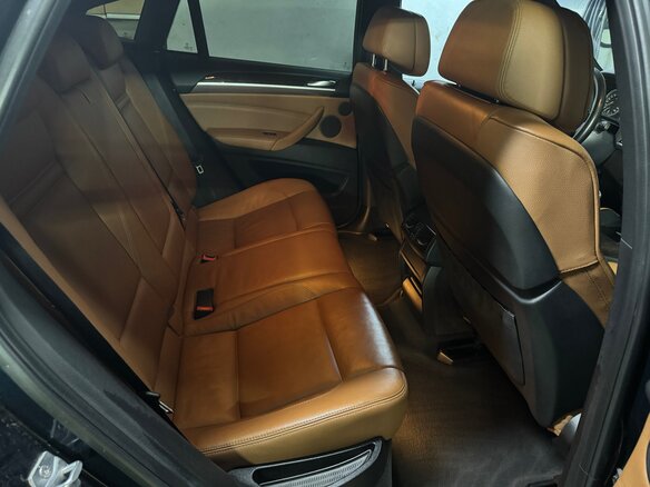 2013 BMW X6 30d I (E71) Рестайлинг, синий - вид 14