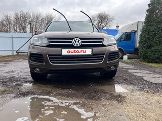 2012 Volkswagen Touareg II, коричневый, 2650000 рублей, вид 1