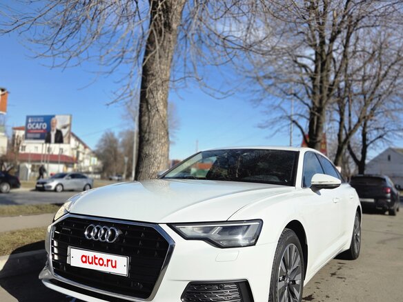 2019 Audi A6 45 TFSI V (C8), белый, 4999999 рублей - вид 1