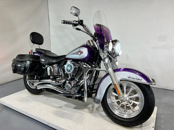 2001 Harley-Davidson Heritage, фиолетовый, 510000 рублей - вид 2