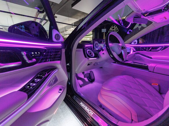 2026 Mercedes-Benz Maybach S-Класс 580 II (Z223) Рестайлинг, чёрный, 38700000 рублей - вид 12