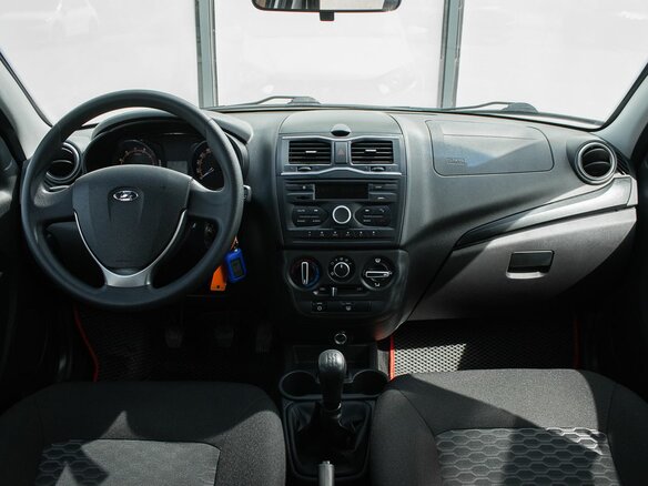 2024 Lada (ВАЗ) Granta I Рестайлинг, серый, 740000 рублей - вид 12