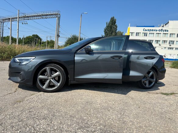 2021 Audi A3 35 TFSI IV (8Y), серый - вид 2