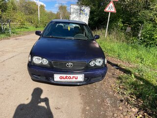 2000 Toyota Corolla i VIII (E110) Рестайлинг, синий, 145000 рублей, вид 1