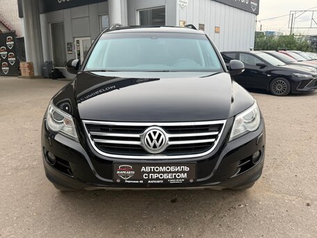 2011 Volkswagen Tiguan I, чёрный, 1120000 рублей, вид 2