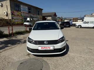2019 Volkswagen Polo V Рестайлинг, белый, 910000 рублей, вид 2