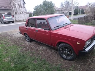 1992 Lada (ВАЗ) 2105, красный, 140000 рублей, вид 1