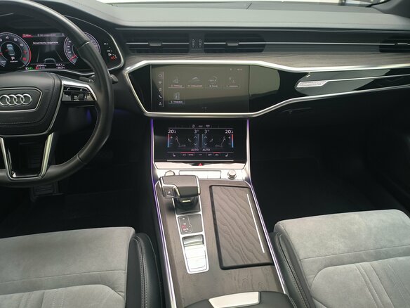 2023 Audi A6 45 TFSI V (C8) Рестайлинг, чёрный, 4990000 рублей - вид 18