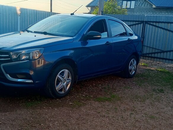 2016 Lada (ВАЗ) Vesta I, синий, 750000 рублей