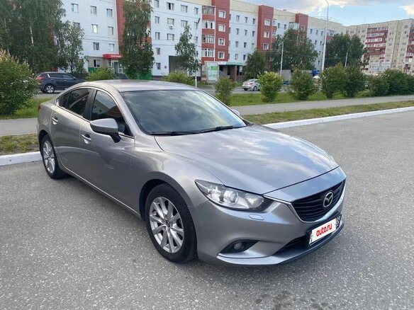 2014 Mazda 6 III (GJ), серебристый, 1610000 рублей