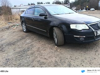2007 Volkswagen Passat B6, чёрный, 420000 рублей, вид 2
