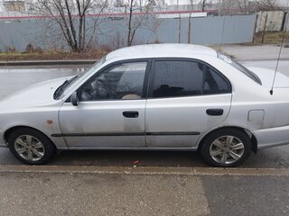2011 Hyundai Accent ТагАЗ II, серебристый, 305000 рублей, вид 3
