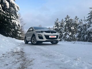 2010 Mazda CX-7 I Рестайлинг, белый, 1200000 рублей, вид 1