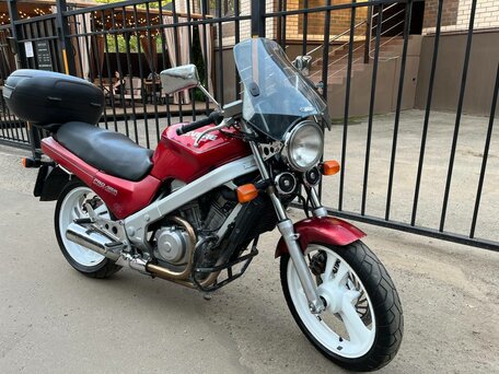 1990 Honda NTV 650, красный, 280000 рублей, вид 3