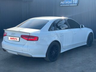 2013 Audi A4 IV (B8) Рестайлинг, белый, 1400000 рублей, вид 4