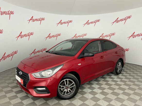 2017 Hyundai Solaris II, красный