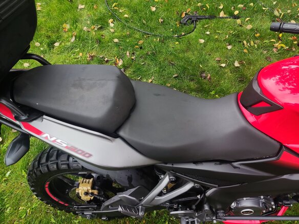 2018 Bajaj Pulsar NS 200, красный, 230000 рублей - вид 7
