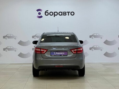 2019 Lada (ВАЗ) Vesta I, серый, 885000 рублей, вид 5