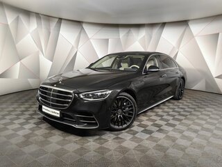 2020 Mercedes-Benz S-Класс 450 Long 4MATIC VII (W223), чёрный, 10200001 рублей, вид 1