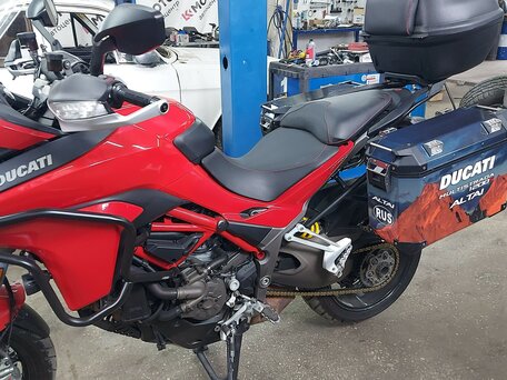 2015 Ducati Multistrada 1200, красный, 950000 рублей, вид 3