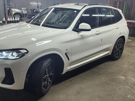 2022 BMW X3 20d xDrive III (G01) Рестайлинг, белый, 6270000 рублей, вид 3