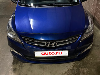2015 Hyundai Solaris I Рестайлинг, синий, 1000000 рублей, вид 1