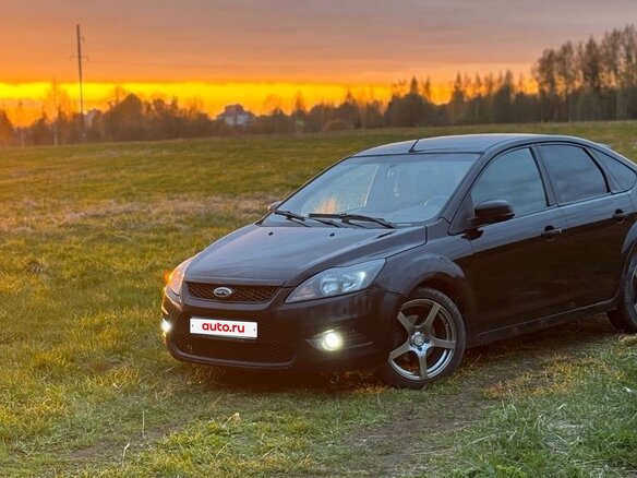 2008 Ford Focus II Рестайлинг, чёрный, 300000 рублей
