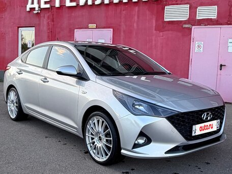 2020 Hyundai Solaris II Рестайлинг, серый, 1490000 рублей, вид 1