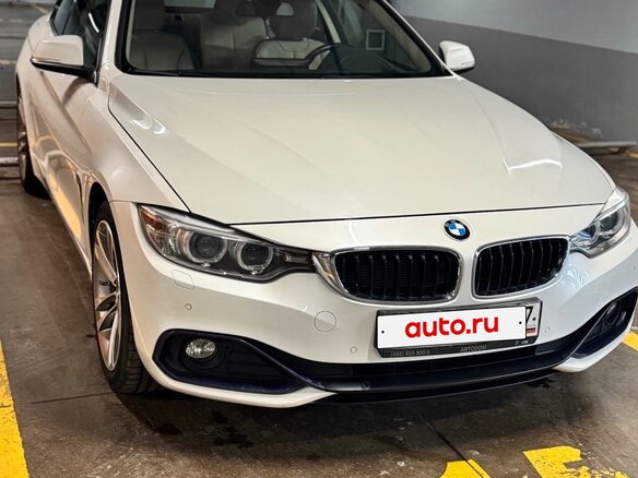 2014 BMW 4 серии 420d xDrive F32/F33/F36, белый, 2600000 рублей - вид 1