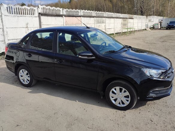 2023 Lada (ВАЗ) Granta I Рестайлинг, чёрный, 890000 рублей - вид 5
