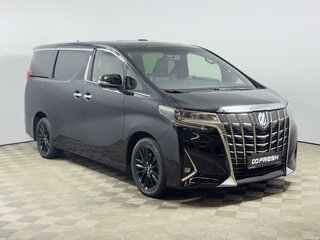 2019 Toyota Alphard III Рестайлинг, чёрный, 3859900 рублей, вид 1