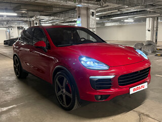 2015 Porsche Cayenne Diesel II Рестайлинг (958), красный, 4100000 рублей, вид 2