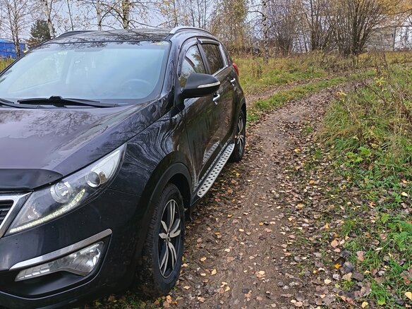 2012 Kia Sportage III, чёрный, 1200000 рублей - вид 4