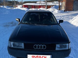 1989 Audi 80 IV (B3), чёрный, 70000 рублей, вид 1
