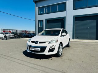 2010 Mazda CX-7 I Рестайлинг, белый, 909000 рублей, вид 2
