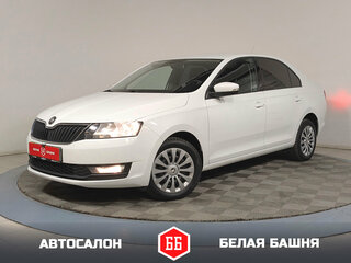 2019 Skoda Rapid I Рестайлинг, белый, 1252500 рублей, вид 1