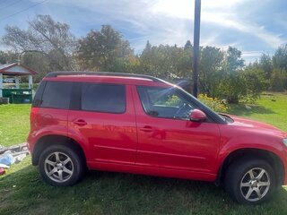 2014 Skoda Yeti I Рестайлинг, красный, 1250000 рублей, вид 4