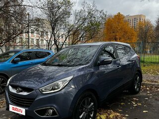 2015 Hyundai ix35 I Рестайлинг, синий, 1560000 рублей, вид 3