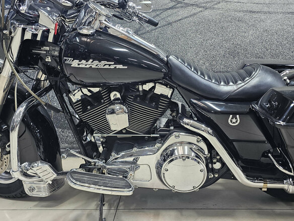 2007 Harley-Davidson Road King, чёрный, 829000 рублей - вид 9