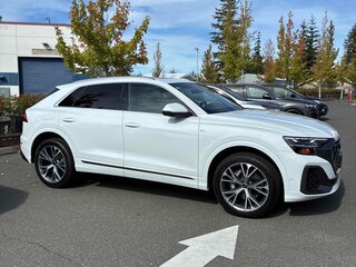 2025 Audi Q8 55 TFSI I (4M) Рестайлинг, белый, 10224000 рублей, вид 3