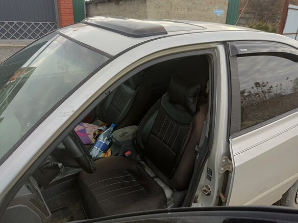 2002 Hyundai Elantra III (XD), серебристый, 300000 рублей - вид 6