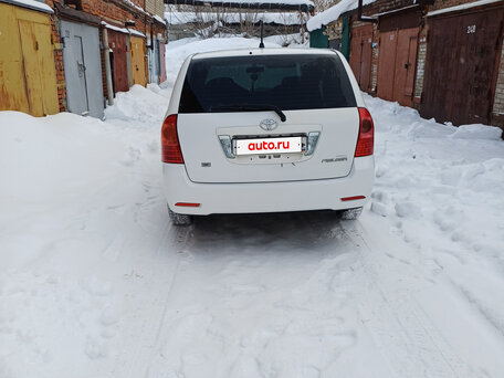 2006 Toyota Corolla Fielder IX (E120, E130) Рестайлинг, белый, вид 2