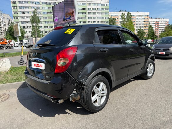 2013 SsangYong Actyon II, чёрный, 550000 рублей - вид 3