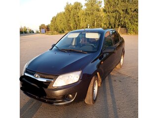 2013 Lada (ВАЗ) Granta I, серый, 350000 рублей, вид 2
