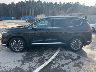 2022 Hyundai Santa Fe IV Рестайлинг, чёрный, 3500000 рублей, вид 3